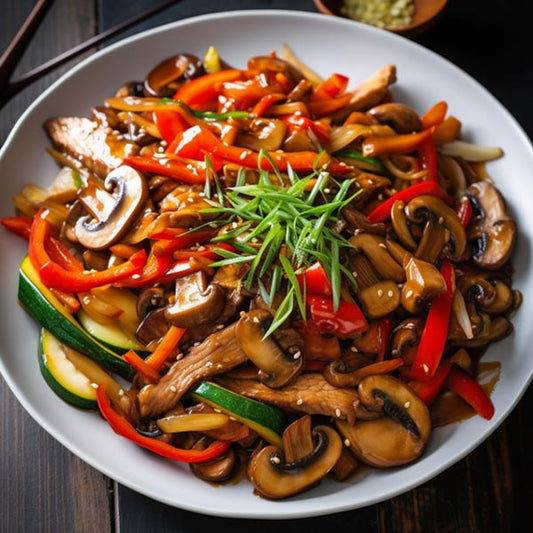 Oyster Mushroom Stir-Fry